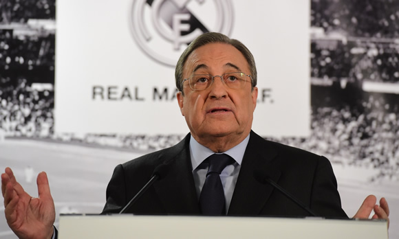 Real Madrid president Florentino Perez backs Rafa Benitez