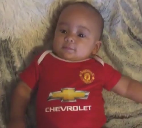 Anthony Martial’s daughter is already a Man Utd fan