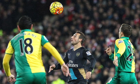 Arsenal’s Santi Cazorla out for three months after knee operation