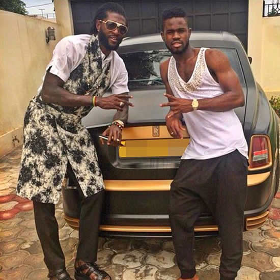 Unemployed Emmanuel Adebayor buys an unmissable £300,000 new car