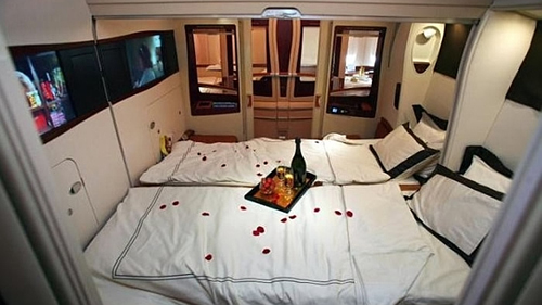 Barca to jet off in a flying hotel