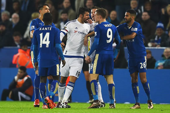 Chelsea flop Diego Costa mocks team-mates for 'sleeping' in Leicester defeat