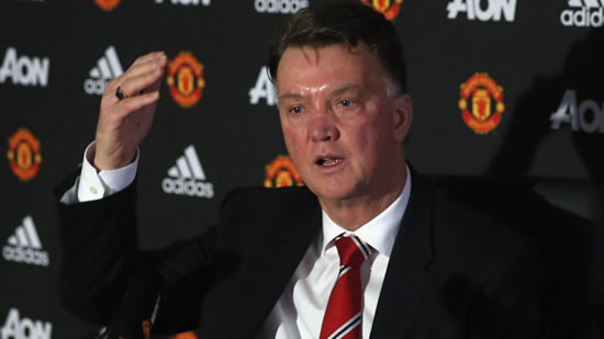 Louis van Gaal says he has felt more pressure than at Man Utd