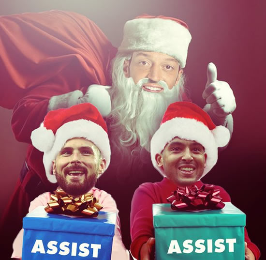 Assist King Mesut Ozil is the toast of Twitter after another superb display