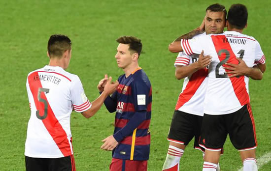 River Plate apologise to Messi