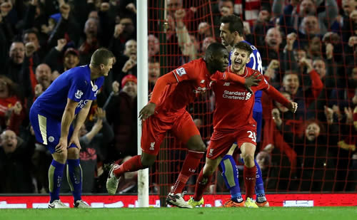Liverpool 1 - 0 Leicester City: Christian Benteke strikes as Liverpool defeat high-flying Leicester