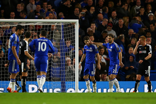 Chelsea FC 2 - 2 Watford: Oscar and Chelsea pay the penalty as Guus Hiddink starts with a point