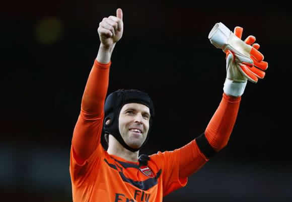 Chambers lauds Arsenal record-breaker Cech