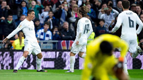 Real Madrid 3 - 1 Real Sociedad: Cristiano Ronaldo double helps Real Madrid see off Real Sociedad