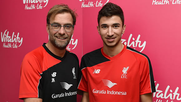 Marko Grujic signs for Liverpool from Red Star Belgrade