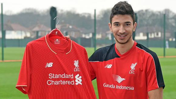 Marko Grujic signs for Liverpool from Red Star Belgrade