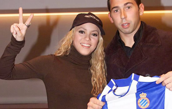 Shakira was a member of Espanyol's 'marvellous minority'