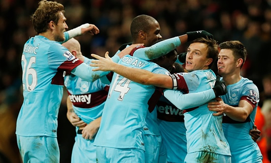 AFC Bournemouth 1 - 3 West Ham United: West Ham secure comeback victory at Bournemouth with fine second-half display