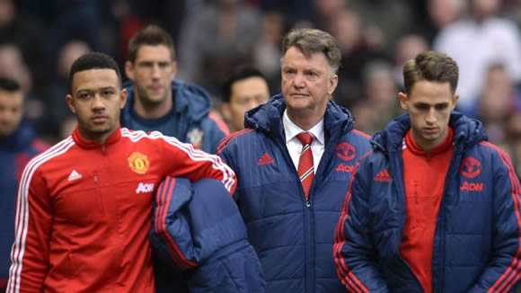 Louis van Gaal admits he is not fulfilling Man United expectations