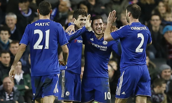 Milton Keynes Dons 1 - 5 Chelsea FC: Oscar fires Chelsea through as Hazard breaks duck