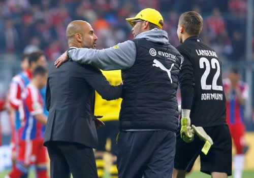 Klopp: Guardiola will want to win everything in England with Man City