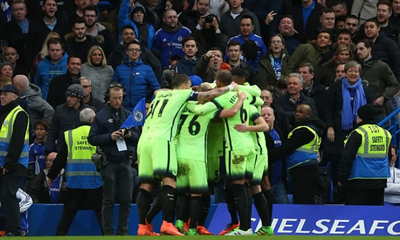Chelsea FC 5 - 1 Manchester City: Chelsea continue on the Wembley trail by seeing off under-strength Man City