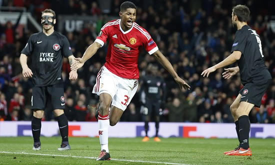 Manchester United 5 - 1 Midtjylland: Marcus Rashford stars on debut to help Manchester United down FC Midtjylland