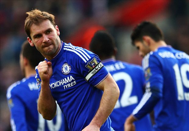 Southampton 1-2 Chelsea: Ivanovic seals comeback win for unbeaten Blues