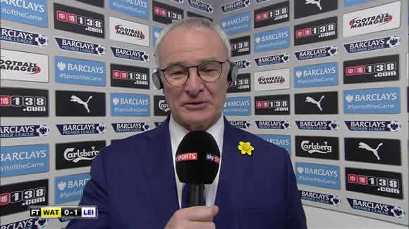 Claudio Ranieri wants to run 'very, very fast' to the Premier League title