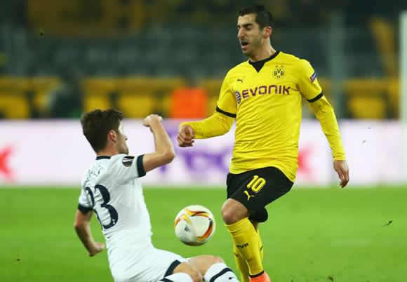Mkhitaryan surprised by Dortmund scoreline