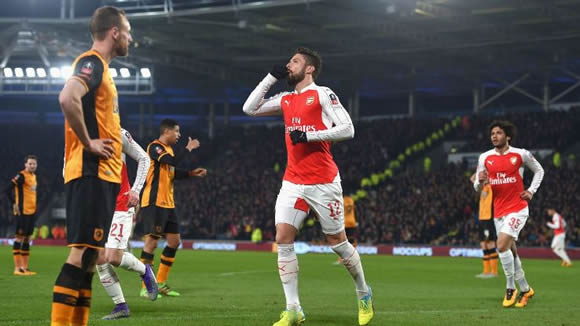 Arsene Wenger: Recent goals 'weight off their shoulders' for Arsenal strikers