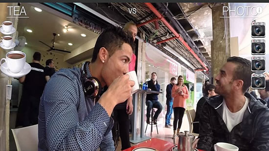 Real Madrid CR7's hilarious shopping mall experiment