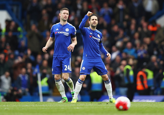 Chelsea FC 2 - 2 West Ham United: Disputed Cesc Fabregas penalty denies West Ham rare win at Stamford Bridge