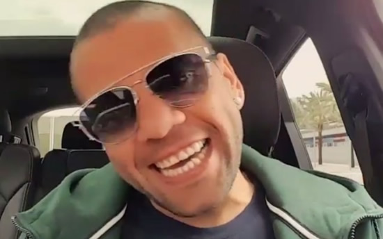 Footage emerges of Barcelona star singing in a parked car