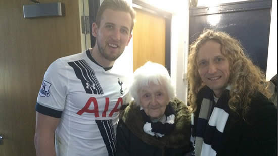 101-year-old Spurs fan given VIP treatment at White Hart Lane