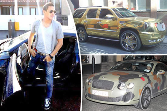 Premier League cars: Rooney's Aston Martin, Vardy's Bentley and the best football motors