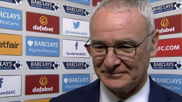 Leicester manager Claudio Ranieri in tears as Foxes close on Premier League