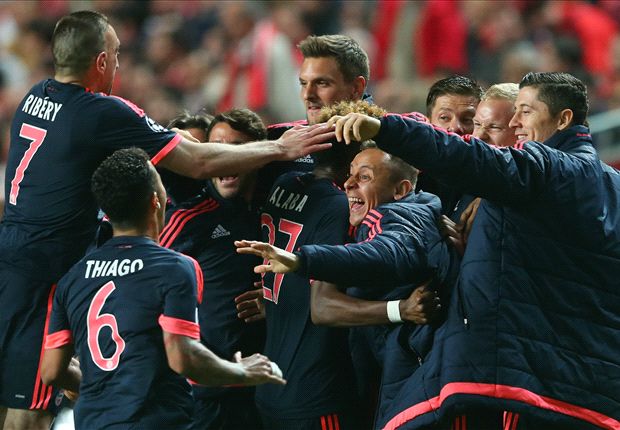 Benfica 2-2 Bayern Munich (agg. 2-3): Vidal & Muller send Pep's side through