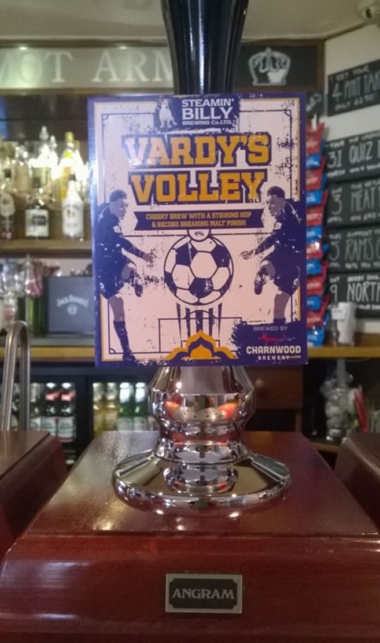 Jamie Vardy now has his own brand of beer