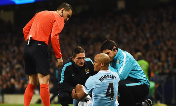 Vincent Kompany injury scars are only physical, says Manuel Pellegrini