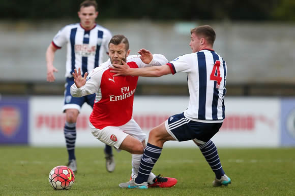 Jack Wilshere survives after another injury scare left him rolling in pain during Arsenal U21 game