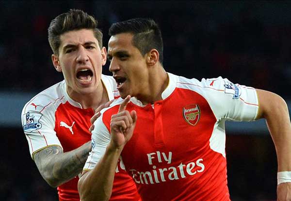 Arsenal 2-0 West Brom: Sanchez brace fires Gunners two clear of City