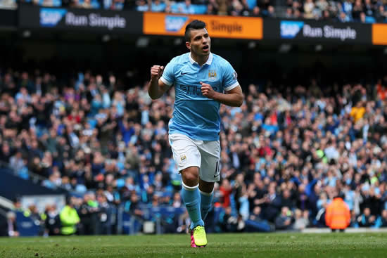 Manchester City 4 - 0 Stoke City: Manchester City warm up for Real Madrid with comfortable win over Stoke