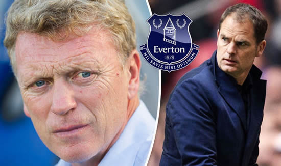 David Moyes will make stunning Everton return if Frank de Boer deal fails