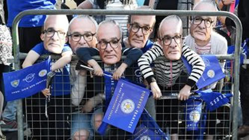 Leicester City's title-winning bus parade