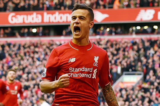PSG eye £46m move for Philippe Coutinho: French giants want Liverpool star