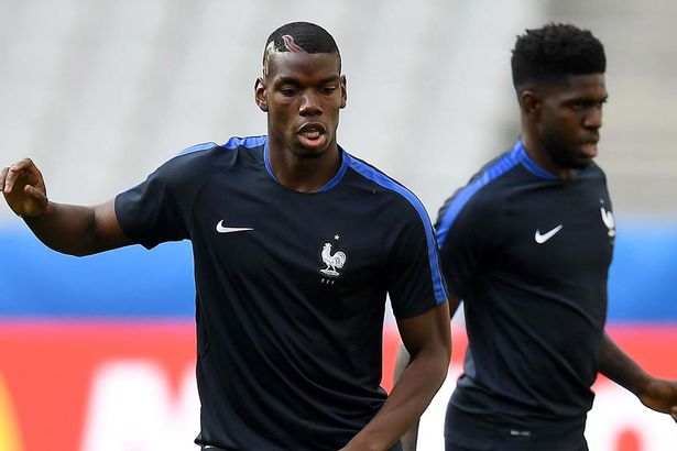 Of course Paul Pogba has a new outrageous haircut for the Euros
