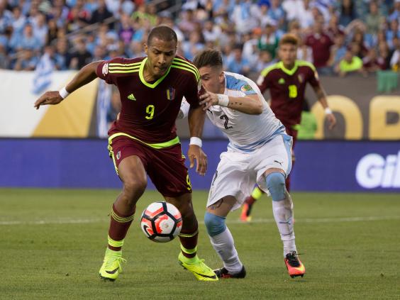 Copa America 2016: Uruguay dumped out by Venezuela after losing opening two matches