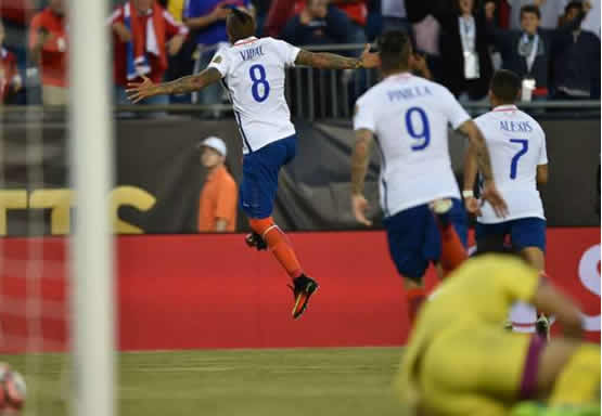 Chile 2-1 Bolivia: Vidal scores controversial last-gasp penalty