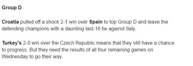 Euro 2016: Who can qualify for the last 16?