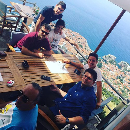 Ander Herrera relaxes on holiday amid Man Utd transfer talk
