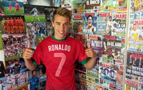 Cristiano Ronaldo's biggest supporter - Teddy de Almeida