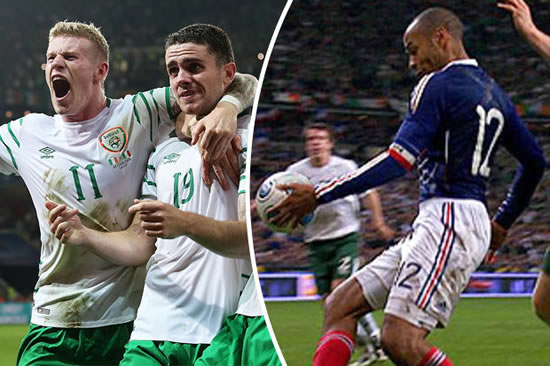 Republic of Ireland plot revenge for THAT handball in France grudge match