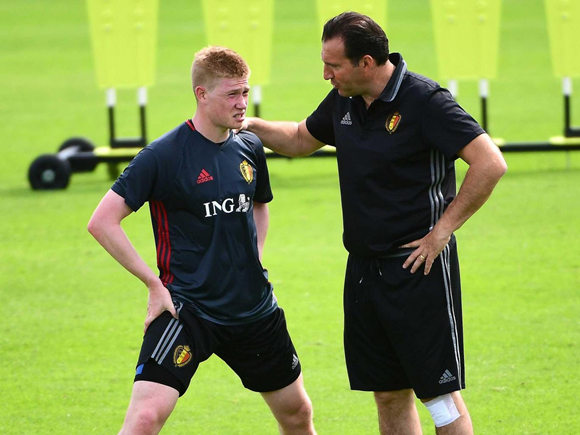 Marc Wilmots happy with form of 'smiling' Kevin De Bruyne