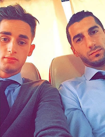 Adnan Januzaj welcomes new Man Utd signing to Old Trafford